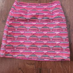 Pink Loft Size 2 Mini Skirt