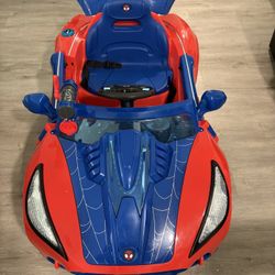 Spider-Man Super Car, 6V Battery Powered Ride-on with Lights and Sounds OBO Will Deliver