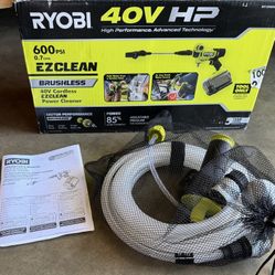 RYOBI 40v 600psi Brushless Power Cleaner (tool Only)brand New