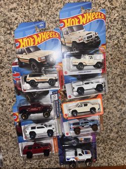 Hotwheels-toyota toy cars and truck 
