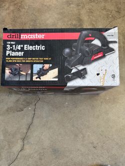 Drill Master 3-1/4" Electric Planer