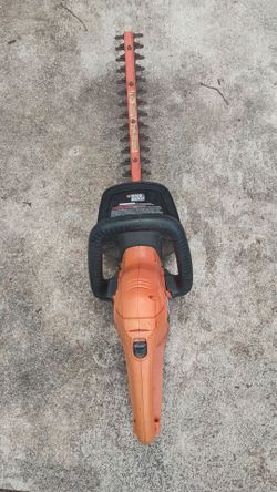 Black and Decker hedge trimmers