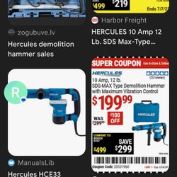 Hercules Jack Hammer