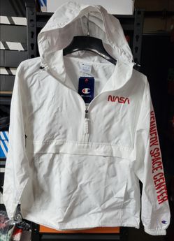 *NEW* NASA Kennedy Space Center Champion Windbreaker Size Small with Tags