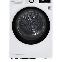 NEW LG 4.2 cuft ❤️VENTLESS ❤️ STACKABLE ELECTRIC DRYER WITH A 2 YEAR EXTENDED WARRANTY FULLY TRANSFERABLE 2/19/26