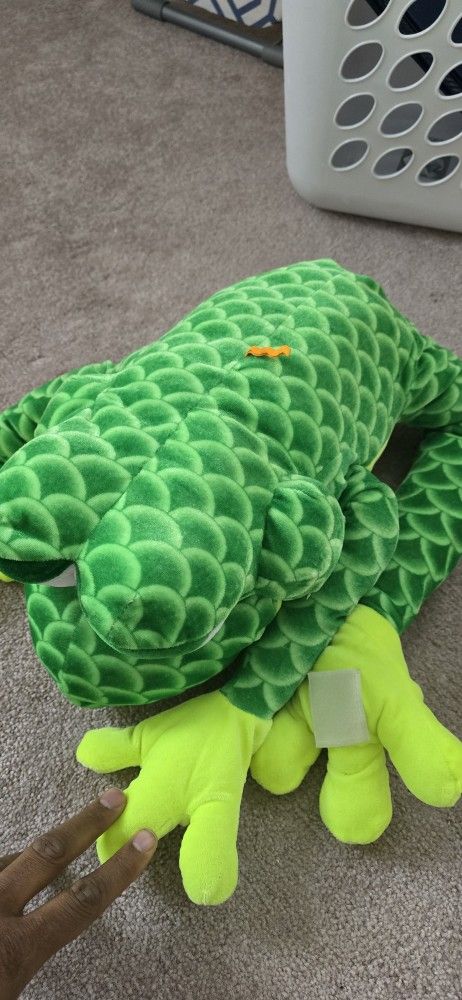 Green Frog Doll