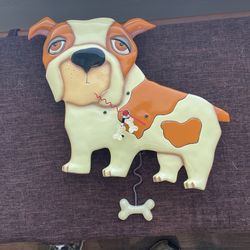 Bulldog Wall Clock