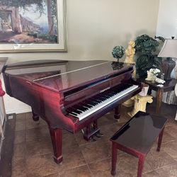 Schafer and Sons Red Piano