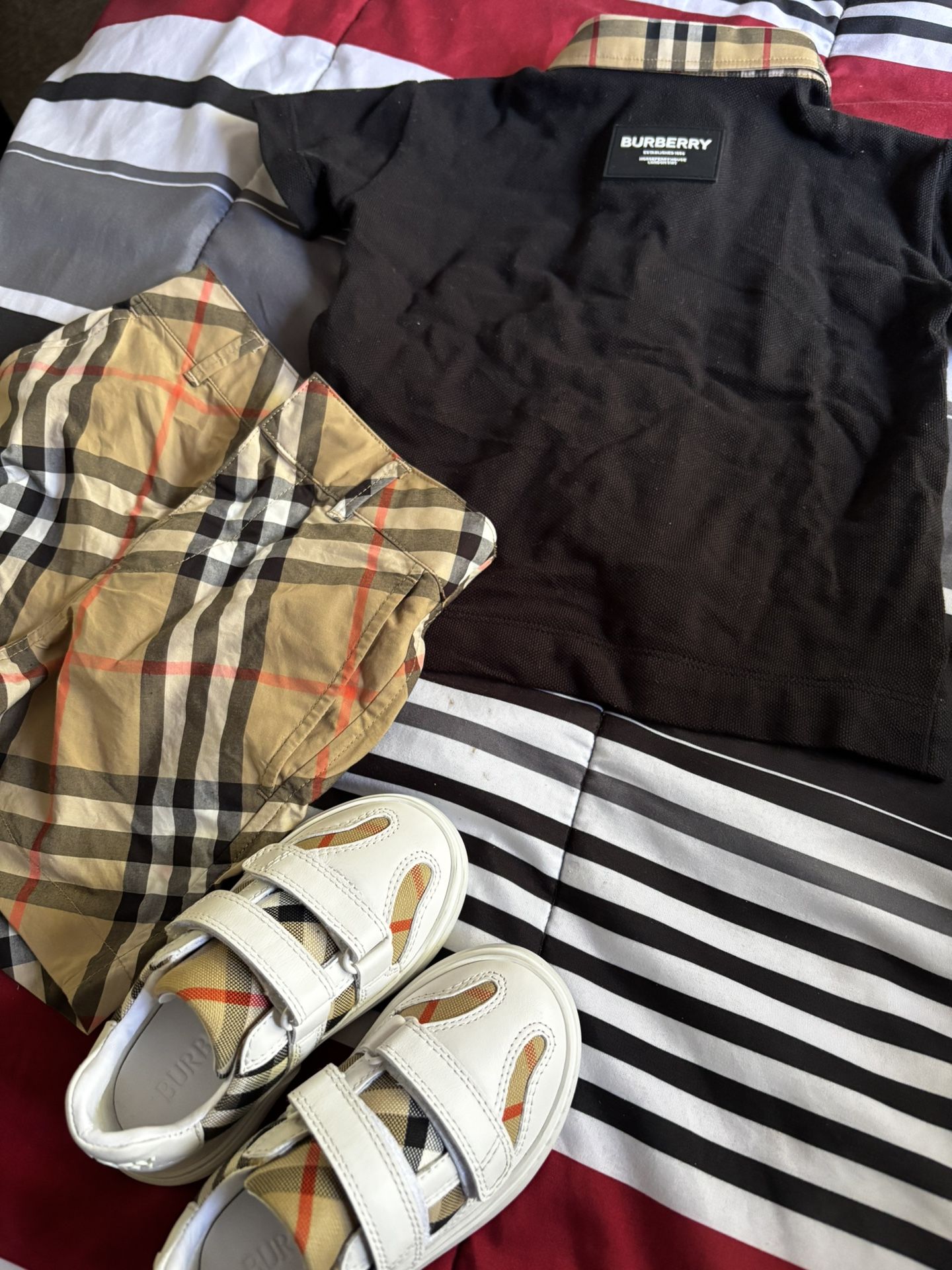 12 Months Burberry Outfit