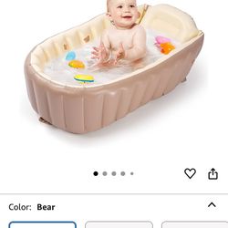 Baby Travel Blowup Bathtub 