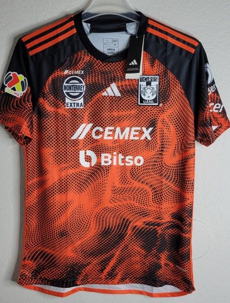 Adidas Mens JERSEY´S Tigres U A De N L Size Médium...