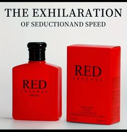 New RED Intense Men's Colagne 3.4 oz ( 100 ml )