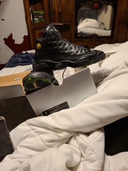 Jordan 13's blck/green