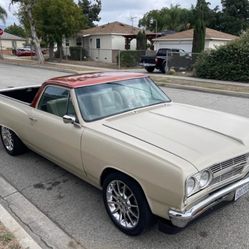 1965 El Camino Malibu Chevrolet Modern Frame  V8 Ls