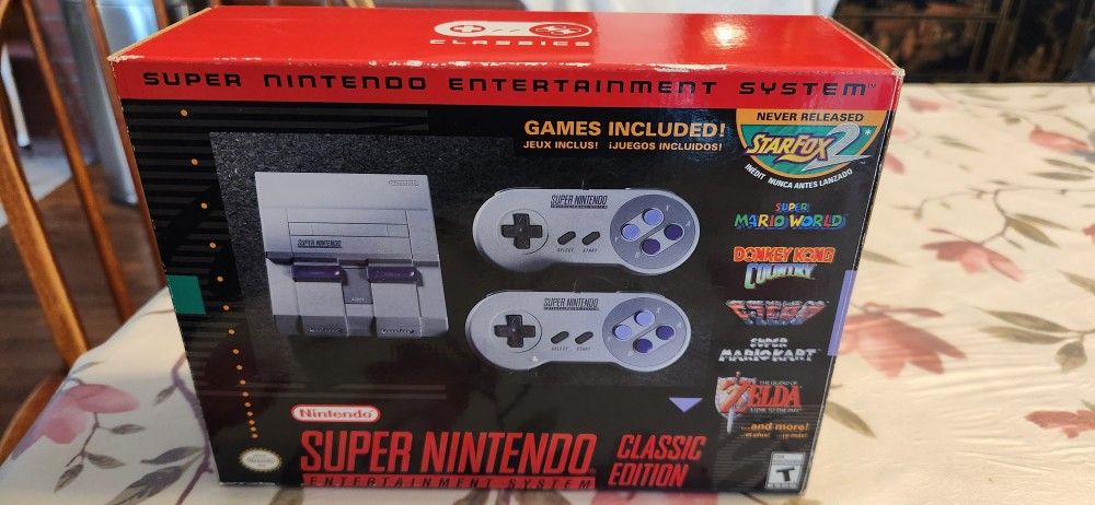 Nintendo SNES Classic Mini Edition Game Console