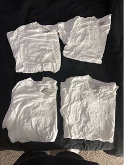 good fellow white tees v neck