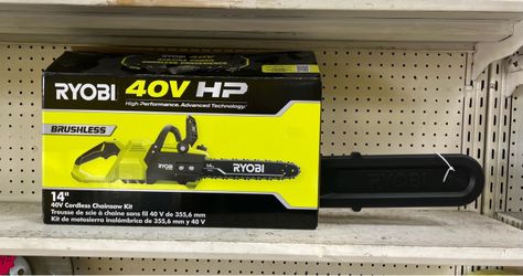 Ryobi 40v HP Brushless 14” Cordless Chainsaw Kit (NEW)