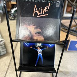 Record Rack shelf Stand. 