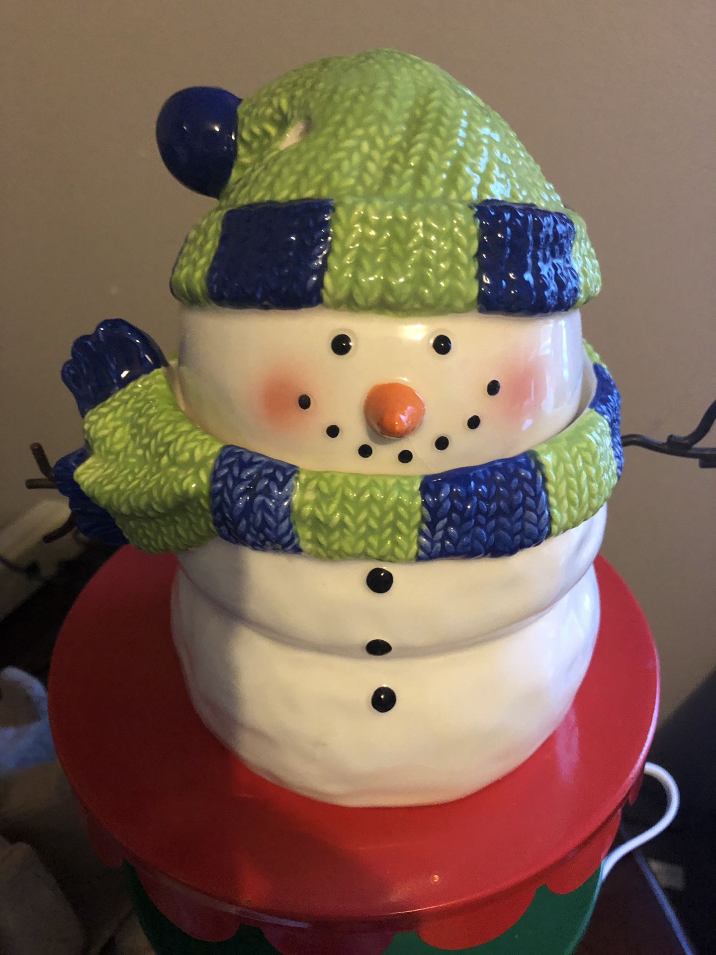 Scentsy Snowman warmer
