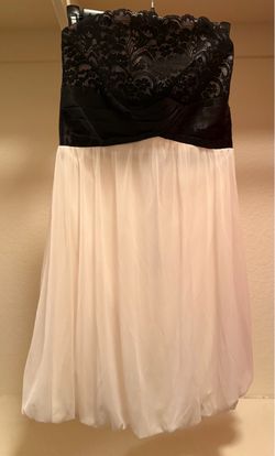 Gorgeous Vintage Y2K Trixxi Strapless Babydoll Party Dress Size M