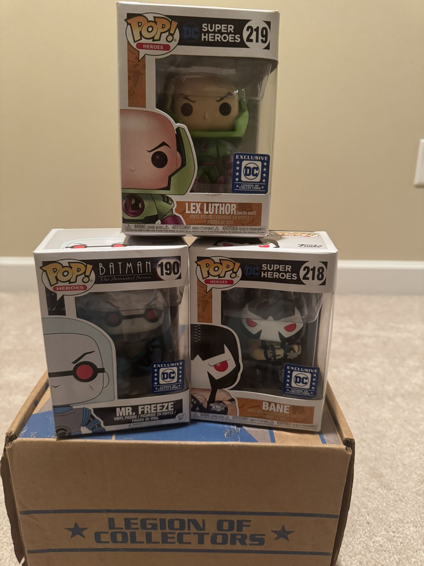 Legion Of Collectors Funko pops