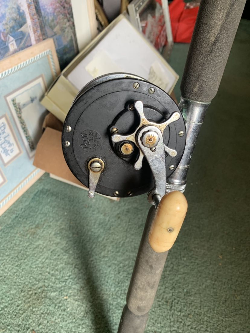Vintage Penn Reel No 149 Deep Sea Combo