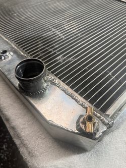 1962 Chevy Impala radiator and fan shroud
