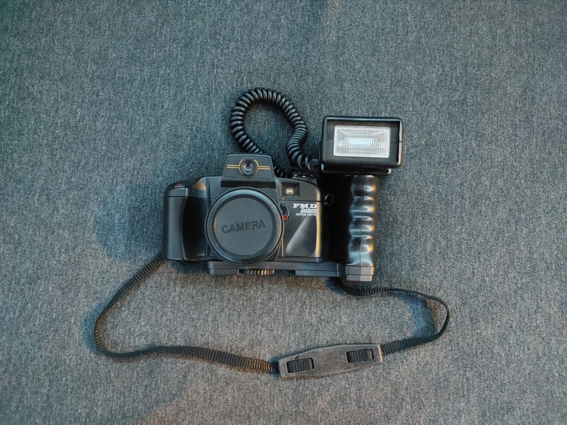 Canon Black 50mm 1:6.3 Optical Lens FMD System Motor Drive Film Camera