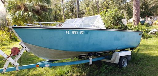Alascan Aluminum boat with trailer