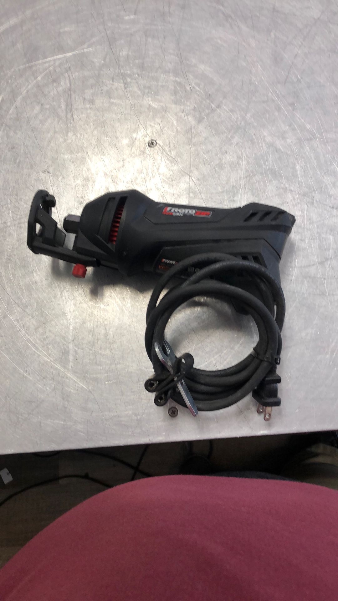96091 Roto Zip F012BS0500 Corded 5.5amp High Speed Spiral Saw W/ Wrench & Colanders 587829