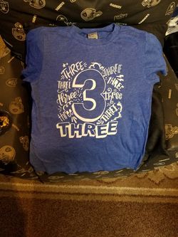 3rd Birthday shirt Size 5T