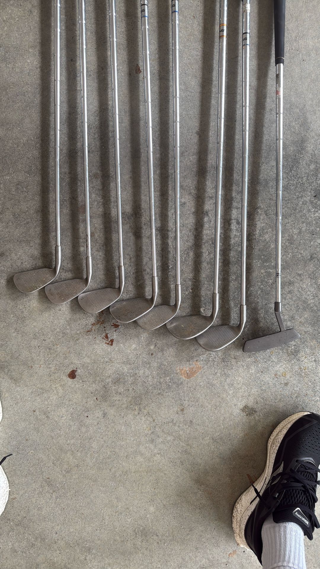 Ping Golf Irons, 3-7 Sand/pitching, Tour Putter