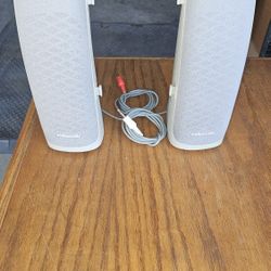 POLK AUDIO BOOK SHELF COMPUTER SPEAKERS