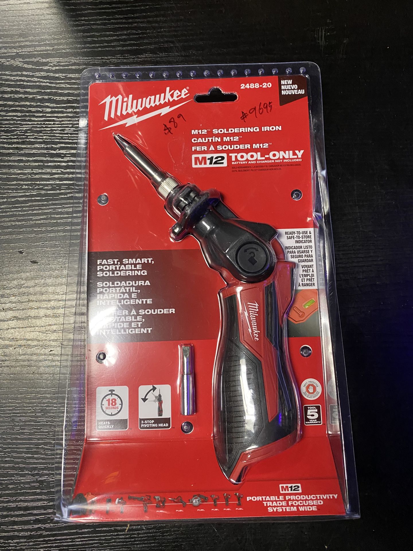 Milwaukee M12 Soldering Iron