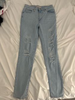 New Levi’s Light Blue Ripped Women's Jeans - Classic Skinny
