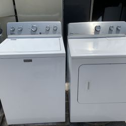 Maytag Washer And Dryer  Great Condition . Warehouse pricing.   Warranty  . Delivery Available . 2522 Market st. 33901