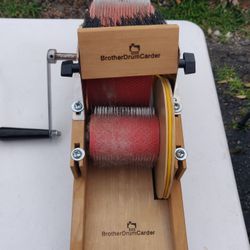 Baby Brother 4" wide Drum Carder