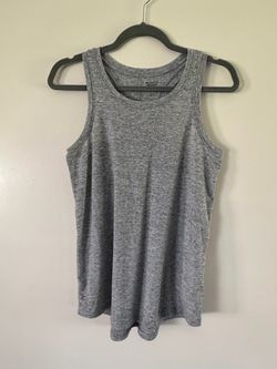 Athleta Gray Heathered Tank Top
