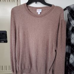 Ladies Lularue Chenille Sweater, Lg