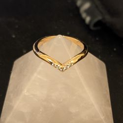 Tiffany Soleste V Engagement Ring Rose Gold Size 3.5