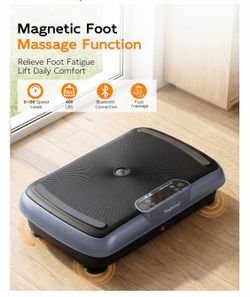 Vibration Plate Exercise Machine Home Gym Body Wokout