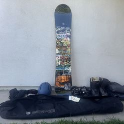 Snowboard + All Gear