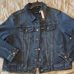 Jacket Jeans Girl Tahari Size PL 