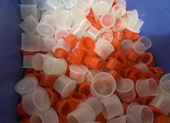 Small Plastic Caps - Small Plastic Cups