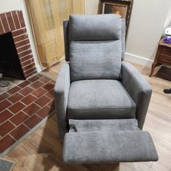 Recliner 360 Swivel High Back -Grey 