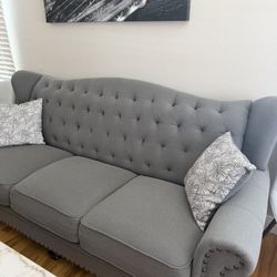 1, Loveseat with 2, Pillows 