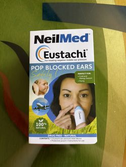 NeilMed Eustachi Pop blocked Ears