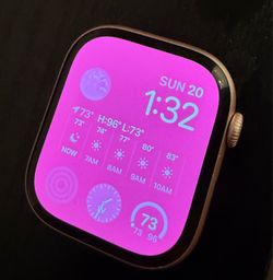 Rose gold Apple Watch Series 10 46mm