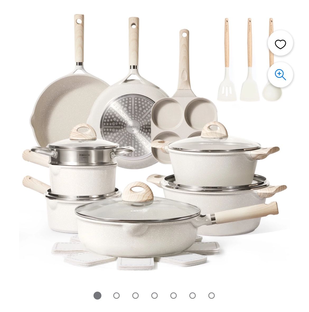 Carote 23 Piece Set White
