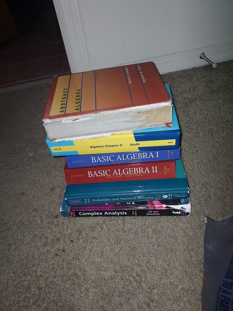 Math Books Graduate And Undergraduate